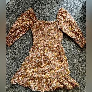 Sim and Sam Cotton Floral Dress Size Small